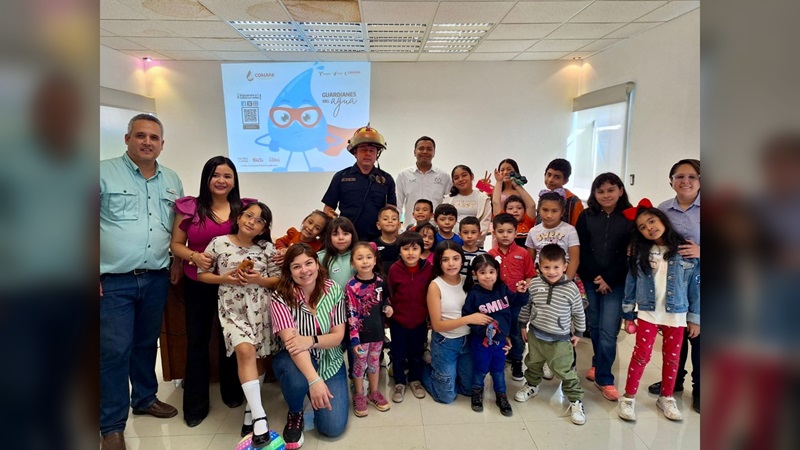 COMAPA Victoria promueve la cultura del agua entre niños y niñas