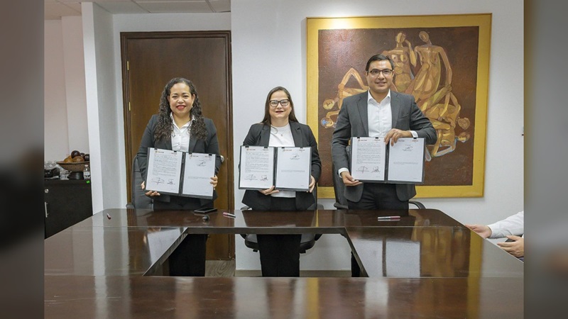 Firma de convenio de colaboración entre COLTAM y CRETAM