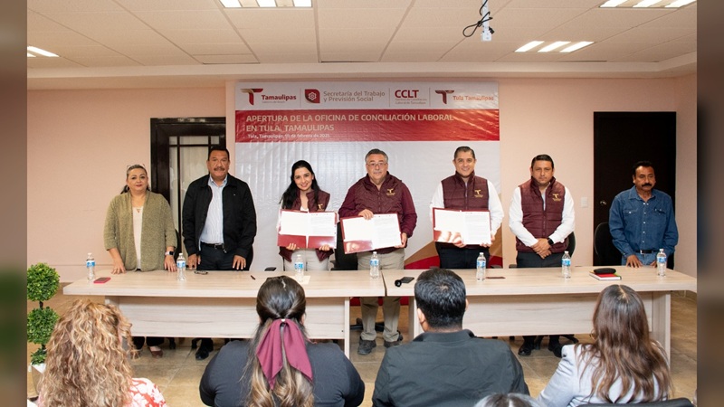 Inauguran en Tula primera Oficina de Conciliación Laboral