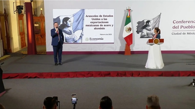 “No tiene sentido imponer aranceles al acero y aluminio”: Ebrard