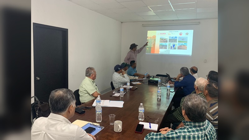 Participa SRH en reunión del Comité Hidráulico del Distrito de Riego 002