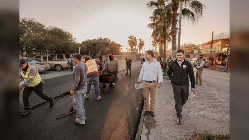 Supervisa Beto Granados Avance en la Avenida del Trabajo