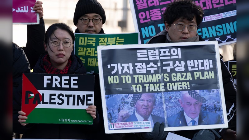 Trump, sorprendido por el rechazo mundial a su plan en Gaza