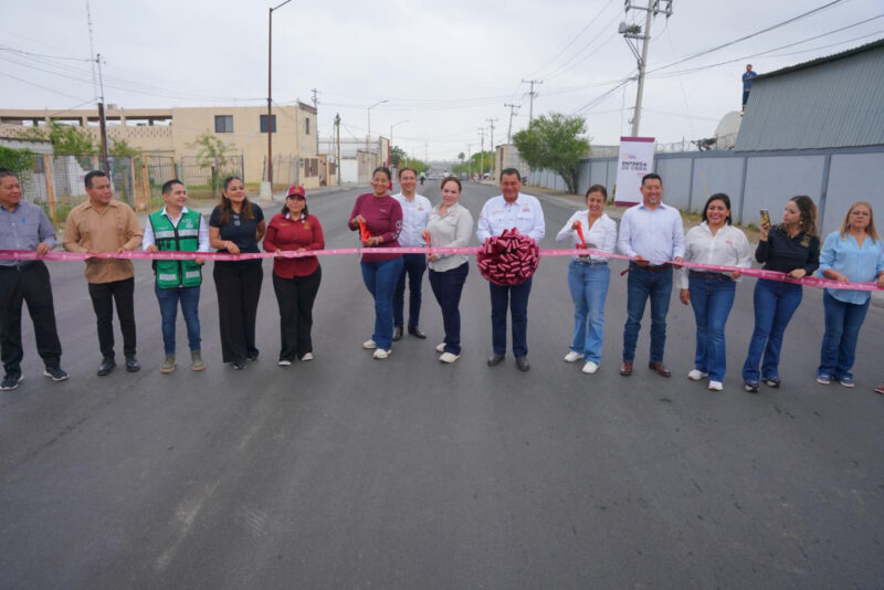 Avanza transformación de calles en la Francisco Villa