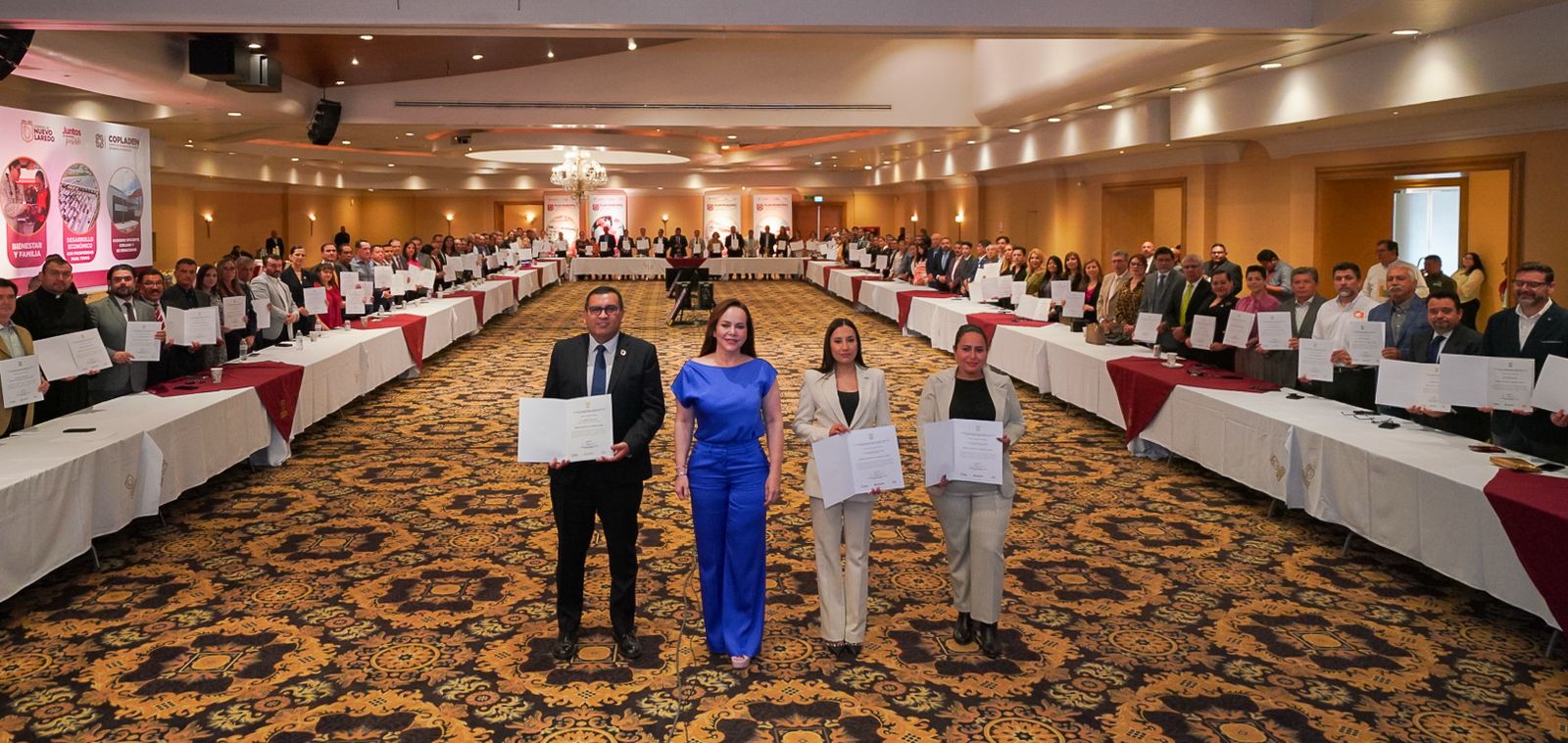 Instala Carmen Lilia la Asamblea Plenaria del COPLADEM