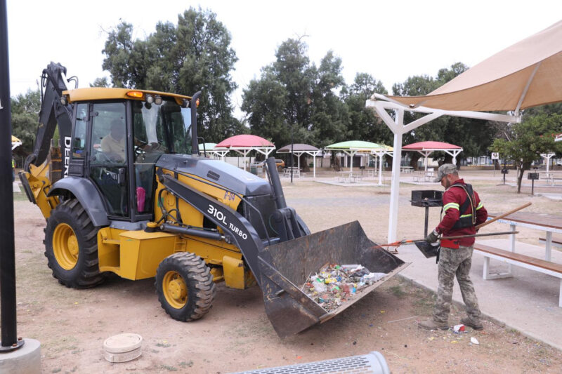 Gobierno de Nuevo Laredo activó intensa jornada de limpieza