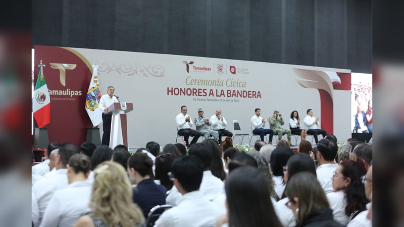 Américo Villarreal destaca avances en materia laboral