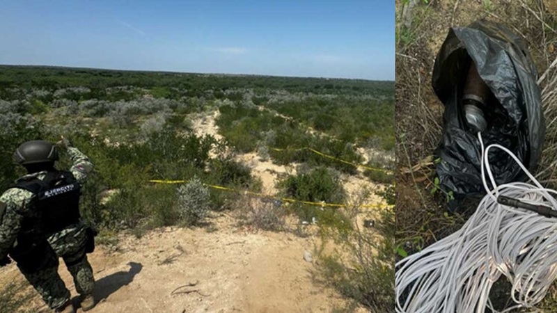 Aseguran militares 16 artefactos explosivos en área del poblado Los López