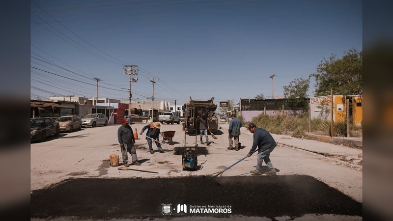 Avanza programa “Calle a Calle” en distintas colonias de Matamoros