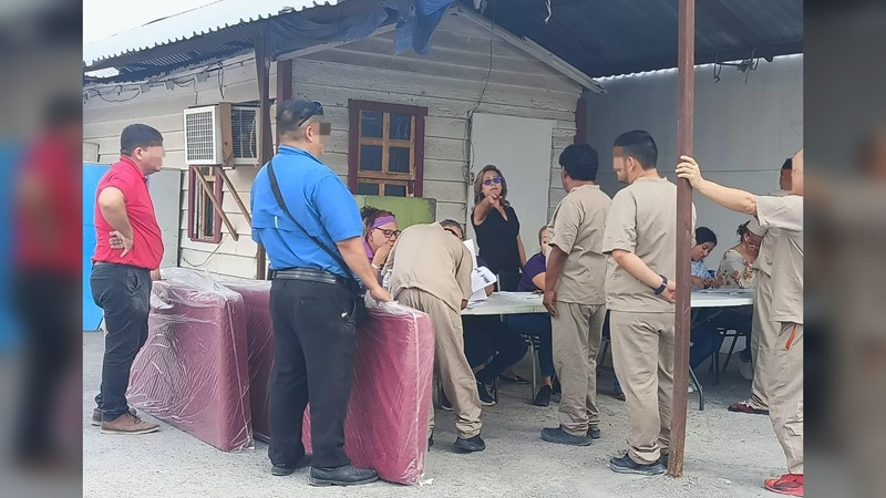 CEDES Reynosa entrega colchones a PPLs