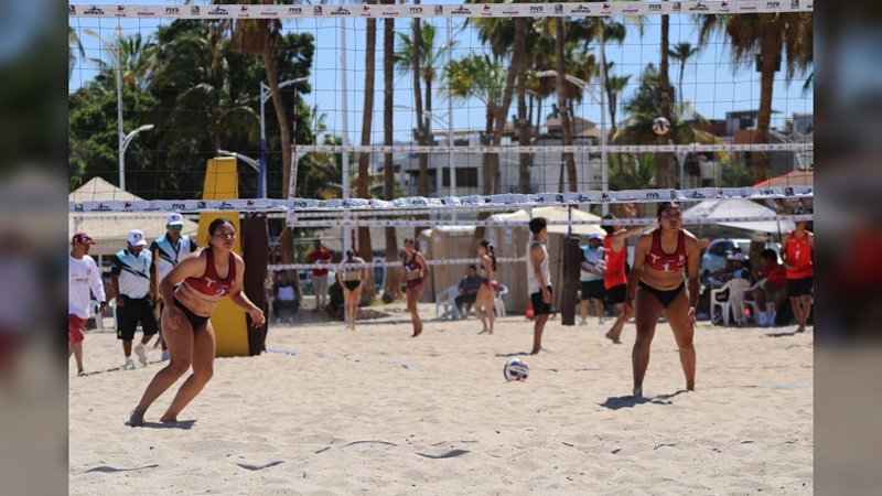 Clasifica Tamaulipas a Olimpiada Nacional 2025 en voleibol de playa