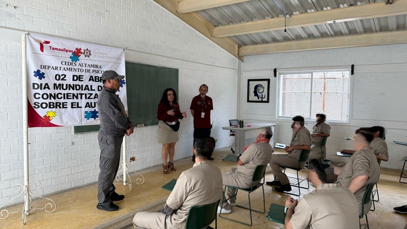Concientizan a PPLs de CEDES Altamira sobre Trastornos del Espectro Autista