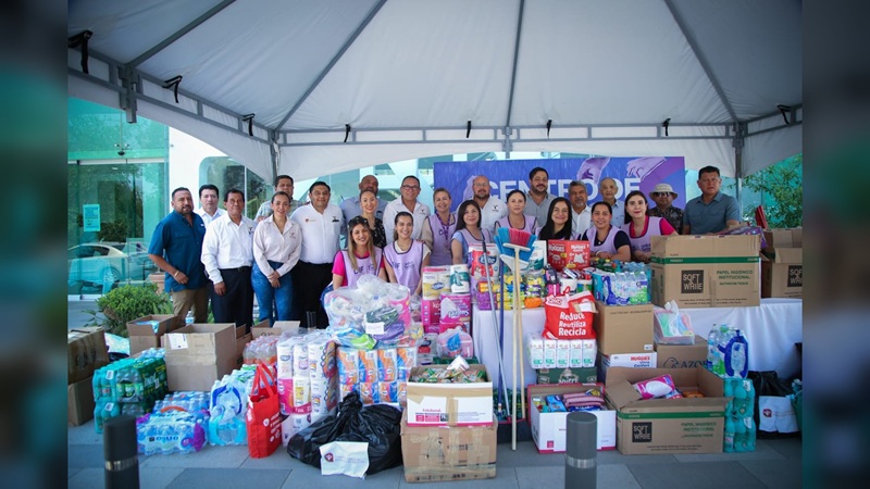 DIF Tamaulipas colecta 17 toneladas de ayuda para damnificados de inundaciones en Reynosa