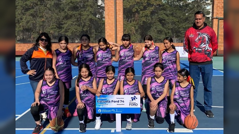 Ford 74, 3er lugar femenil nacional en básquetbol