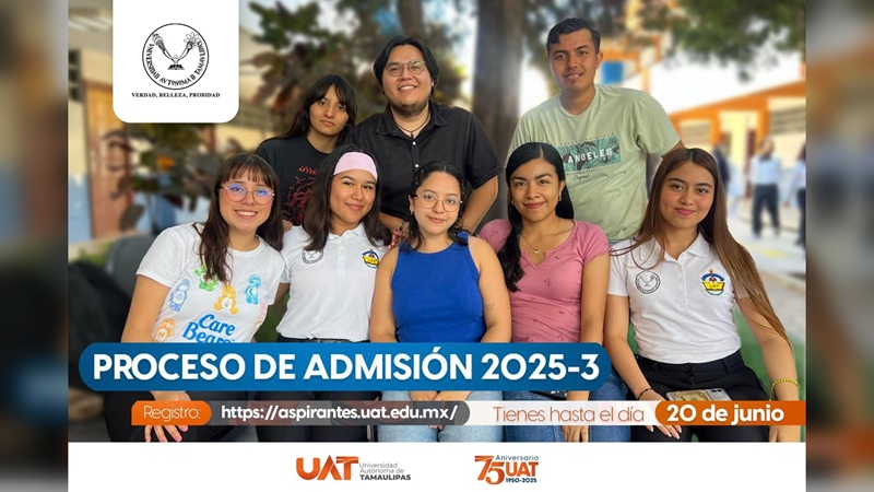 Extiende la UAT plazo para el registro de aspirantes a nuevo ingreso