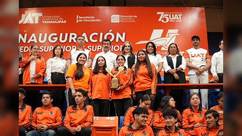 Inaugura Dámaso Anaya el 1.er Torneo de la Liga Deportiva “UAT Transforma”