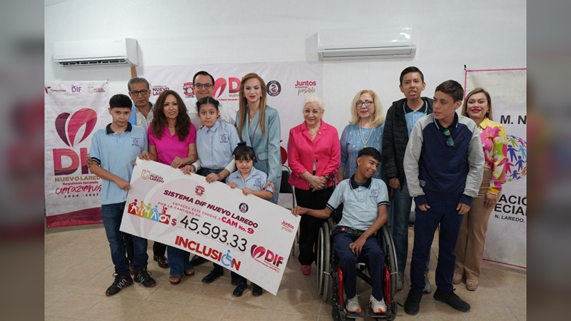Inicia DIF NLD entrega de apoyos a CAM