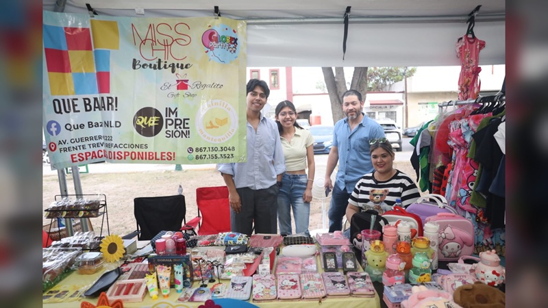 Invita Gobierno de NLD al ‘Bazar Día del Niño’ en el Parque Polvo Enamorado