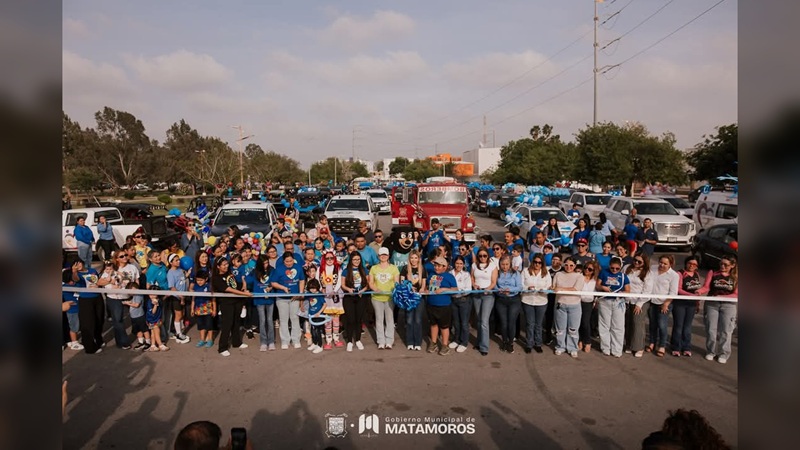 Matamoros se une a la neurodiversidad en el ‘Día Mundial del Autismo’