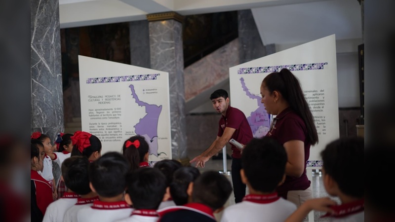 Muestran en Palacio de Gobierno exposición sobre mujeres indígenas en Tamaulipas