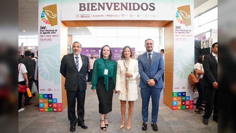 Participa Carmen Lilia en Foro Nacional de Agenda 2030