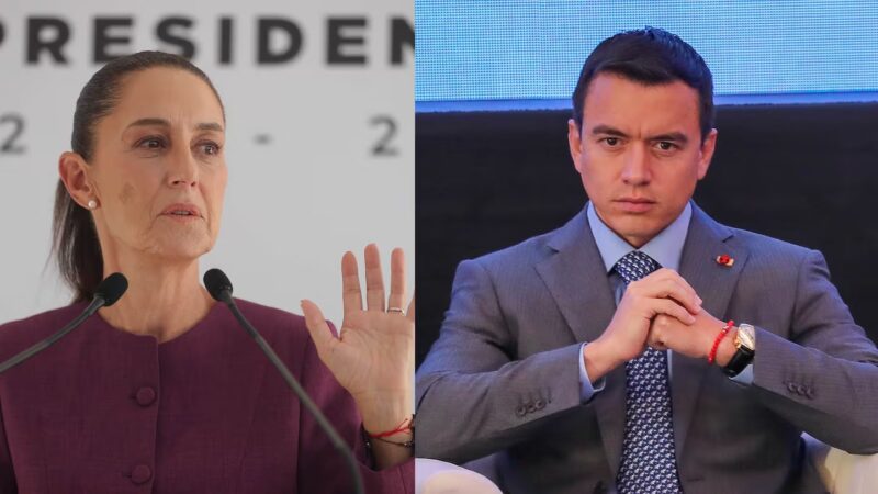 México niega acusaciones por envío de sicarios a Ecuador