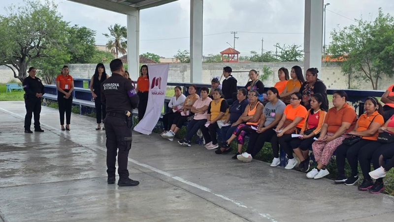 Recibe SSPT reconocimiento en Matamoros por trabajo preventivo