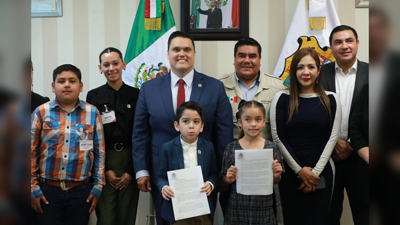 Respalda presidente de la Junta de Gobierno Humberto Prieto iniciativa infantil