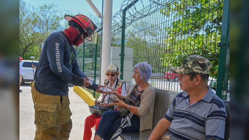 Activa Gobierno de Victoria operativo de hidratación ante ola de calor