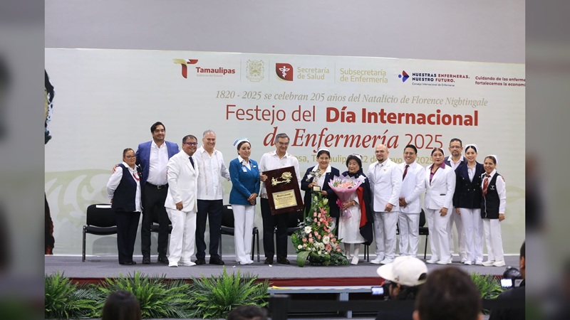 Celebra AVA a cerca de 3 mil profesionales de la enfermería en Tamaulipas