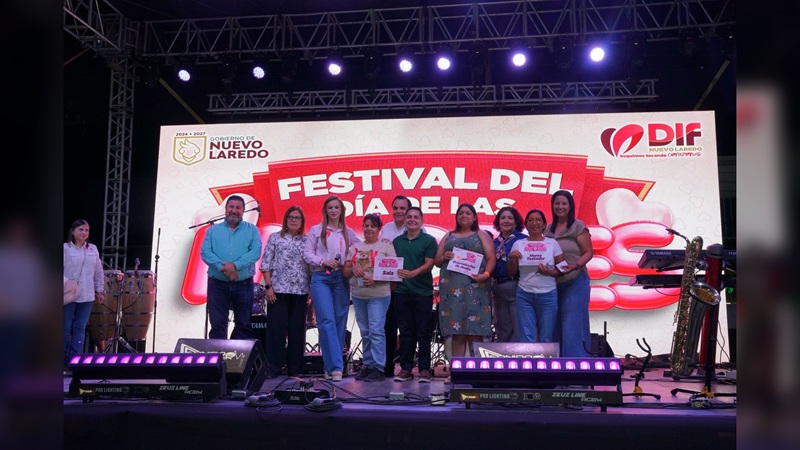 DIF y Gobierno de NLD celebran a las madres con emotivo festival