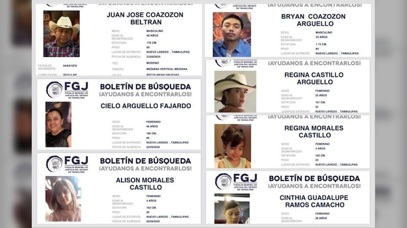 Localizan con vida a policía estatal y su familia tras ser reportados como desaparecidos