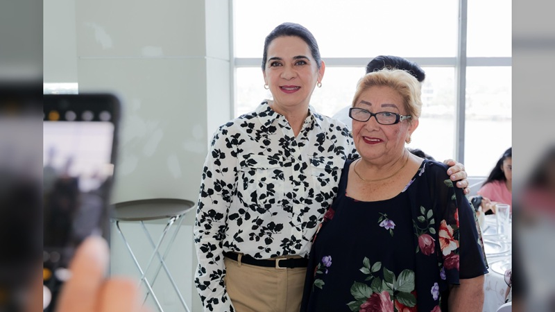 Festeja Mónica ‘Día de las Madres’ a pensionadas y jubiladas de Tampico