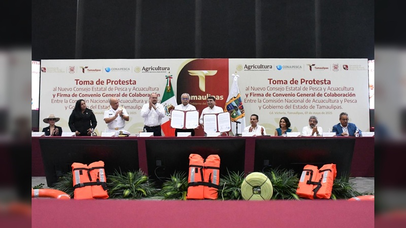 Fortalecen Tamaulipas y CONAPESCA alianza por el desarrollo pesquero