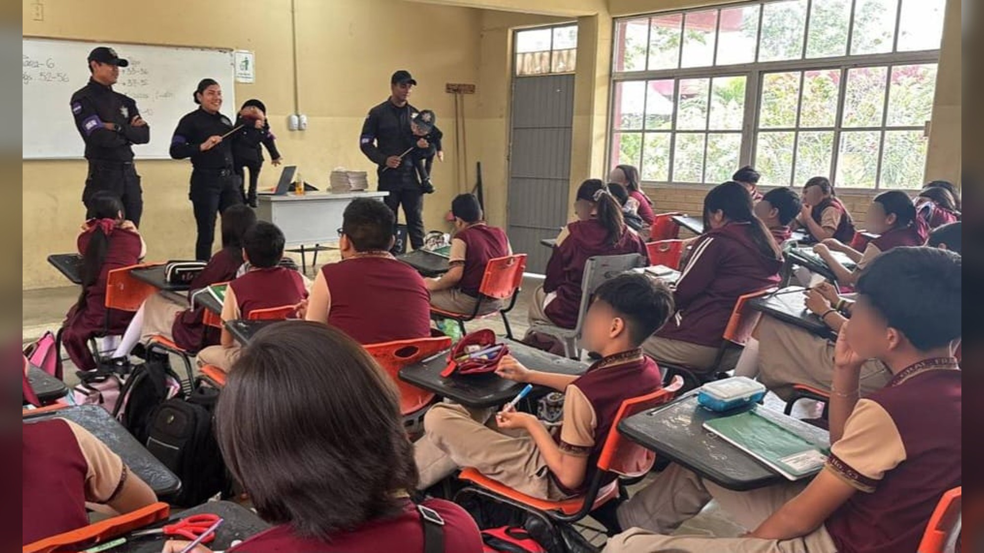Imparte SSPT pláticas contra la violencia a niñas y niños de San Fernando