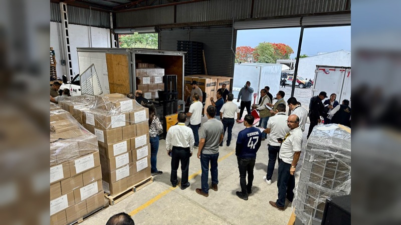 Inicia distribución de boletas electorales a municipios de Tamaulipas