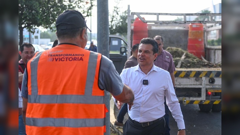 Intenso programa de limpieza en calles y avenidas