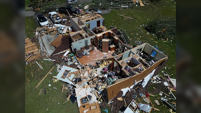Kentucky, la más afectada por tormentas y tornados en EU