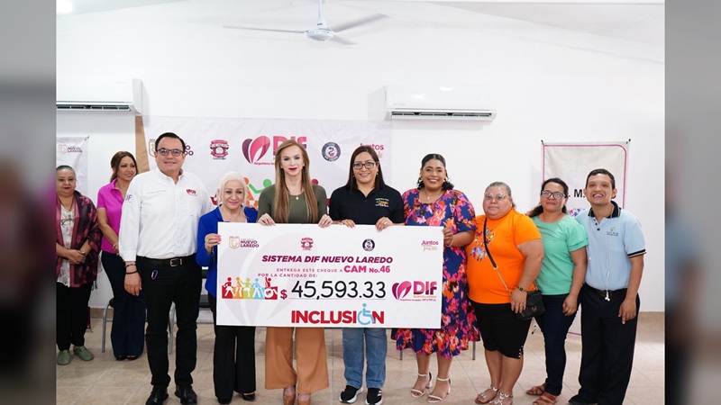 DIF NLD continúa entrega de apoyos a CAM