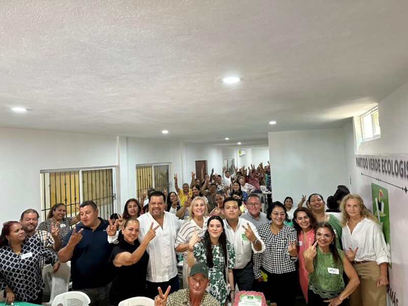 PVEM festeja a las mamis en Altamira