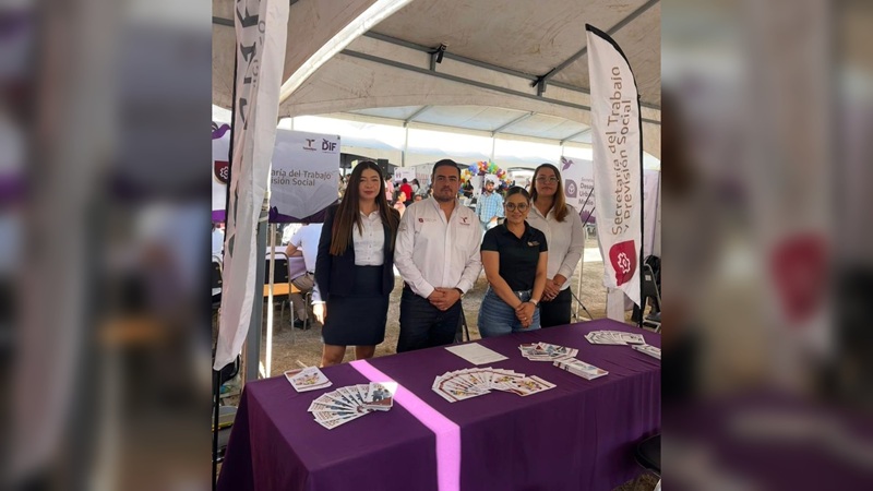 Participa STPS en jornadas asistenciales del DIF Tamaulipas