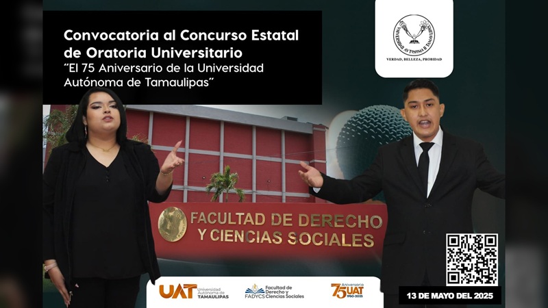 Prepara la UAT el Concurso Estatal de Oratoria en el Campus Tampico