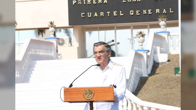 Reconoce AVA respaldo de la SEMAR para la paz y el desarrollo de Tamaulipas