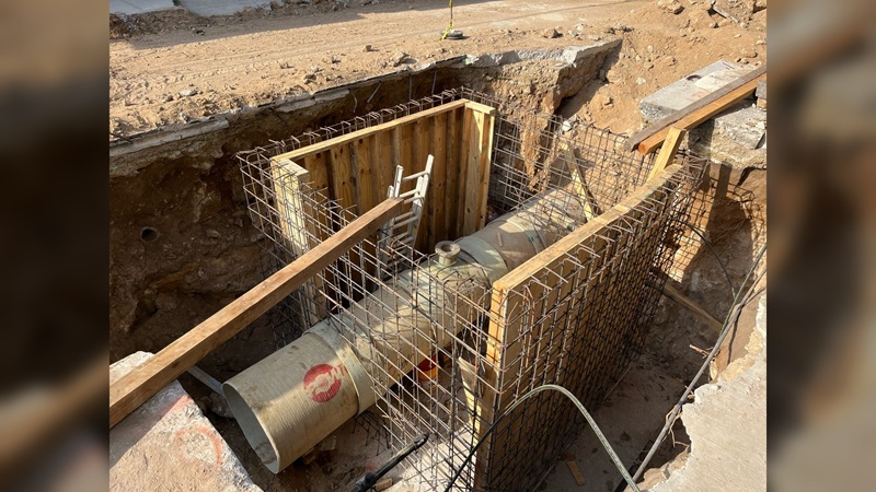 Rehabilitación de la red de agua potable en Zona Sur