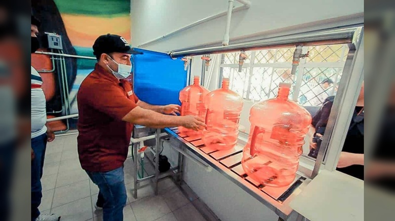 Se duplica la dotación de agua en Centros AMA de Victoria