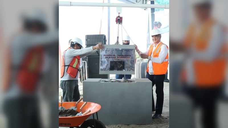 Tendrá Altamira nueva Planta Tratadora de Aguas Residuales; AVA pone primera piedra