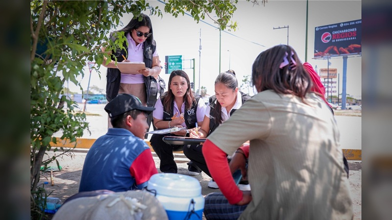 Atiende DIF Tamaulipas a menores en riesgo de trabajo infantil