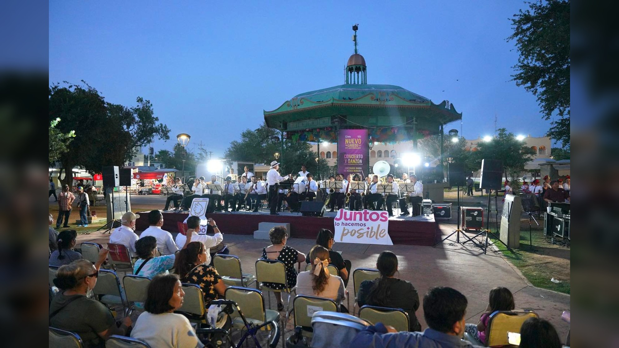 “Concierto y Danzón” enciende los festejos por el 177 aniversario de NLD