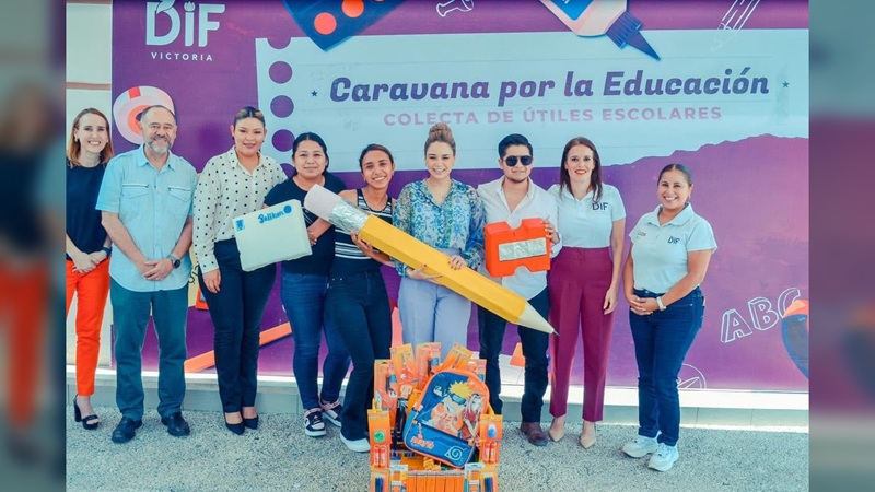 DIF Victoria invita a sumarse a la ‘Caravana de Útiles 2025’