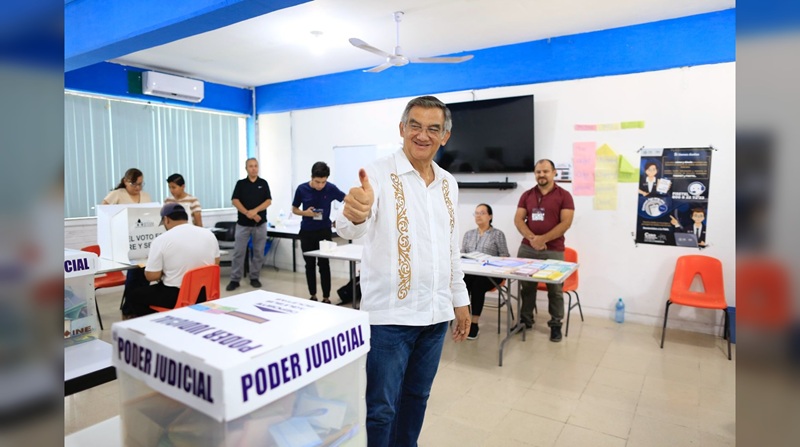 “En Tamaulipas se desarrolla una jornada electoral en paz”: AVA